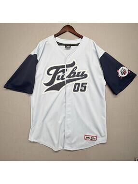 Fubu 05 Jersey XL Blue Y2K